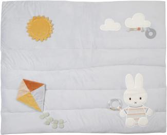 Miffy x Little Dutch Laufstallteppich Vintage Sunny Stripes Blau