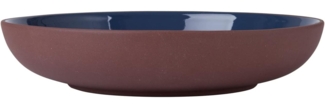 Maxwell & Williams KL0200 Schüssel 22 x 4,5 cm SIENNA flach, Blau, Premium-Keramik