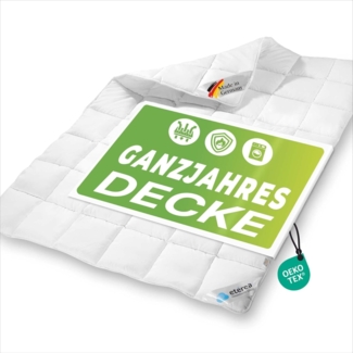 etérea Microfaser Steppdecke Frieda Medium Made in Germany 200x220 cm