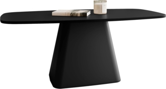 Couchtisch Nelupo (Farbe: Schwarz)