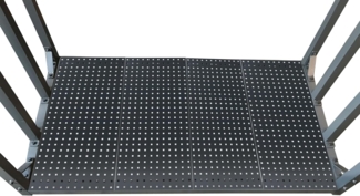 Quick Star Kaminholzregal Einlegeboden 69x43cm 4er Set, (4-St), Passend für alle Kaminholzregale mit einer Tiefe von 70cm