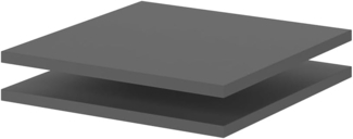 Vicco Einlegeboden Anthrazit 2er Set, Claus