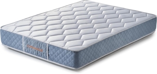 Imperial Confort Copenhagen Viskoelastische Matratze + Viscographen, gesteppt, doppelseitig (Winter/Sommer), Dicke 25 cm, 150x200 cm