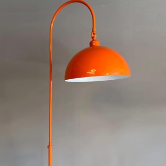Bamyum Stehlampe Moderne Stehlampe aus Metall mit E27, verstellbarer Lampenschirm, ohne Leuchtmittel, E27, verstellbarer Lampenschirm, Stehluchte mit Ablage