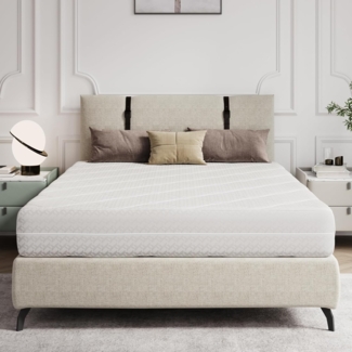 Novilla Matratze 160x200 Taschenfederkernmatratze 7-Zonen H2/H3 atmungsaktivem Bezug & Komfortschaum Öko-Tex & CertiPUR-US Zertifiziert – Federkernmatratze für Einzelbett & Doppelbett Höhe 20 cm