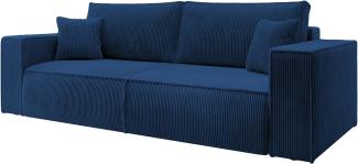 Selsey Farese Sofas, Dunkelblau, 257 cm