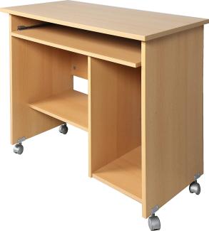 '0482' Computertisch Buche