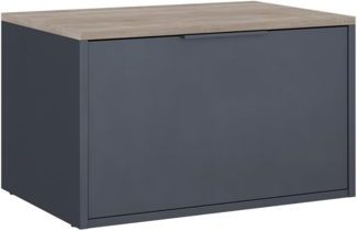 Vicco Kommode Anthrazit/Sonoma 60 x 36 cm mit Türen, Betti
