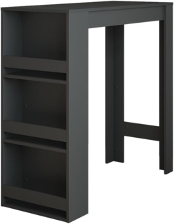 Bartisch Repose Anthrazit 45 x 110 cm Vicco