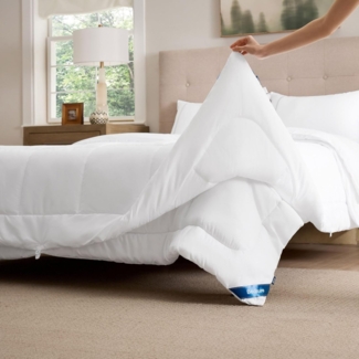BEDSURE Bettdecke 155x220 2er Set 450gsm - Winterdecke 4 Jahreszeiten Inklusive Ganzjahresdecke 300gsm & Sommerdecke 150gsm, 2 Steppdecke für Vierjahreszeiten/Sommer/Winter, White