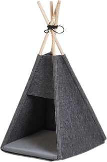 Tierbett ULUBEY Filz Dunkelgrau