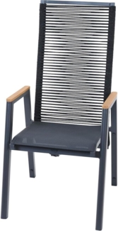 Siena Garden Bologna Move Sessel, Rope, Alu, Teak T88490