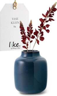like. by Villeroy & Boch Lave Home Vase Shoulder bleu uni 15,5 cm - DS