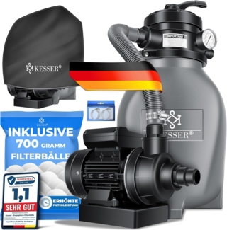 KESSER Sandfilteranlage, Sandfilter Sandfilteranlage 700g Filterbälle ersetzen 25kg