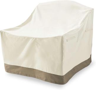 Lumaland Abdeckplane für Gartenstühle - 64 x 79 x 102 cm - Beige