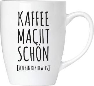 Kaffee macht schön - Tasse aus Keramik