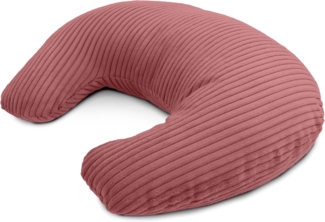 Amilian Stillkissen - Lagerungskissen - Schwangerschaftskissen mit Füllung und Bezug, Stillmond - Stillhörnchen - pregnancy pillow, für Mütter und Babys