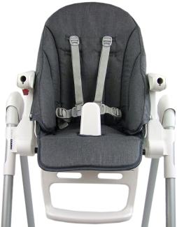 BambiniWelt by Rafael K. Hochstuhlauflage Ersatzbezug Sitzkissen kompatibel mit PEG PEREGO Zero3 + Siesta