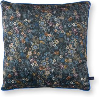 Pip Studio Zierkissen Home Decor Tutti i Fiori Blau (50x50cm) 51.040.371