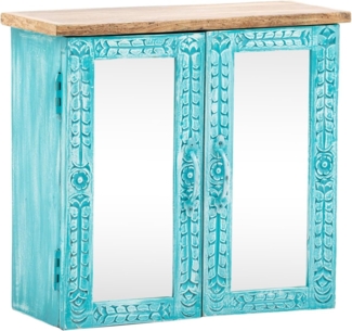 Spiegelschrank Santa Cruz blau