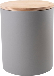 Leuchttisch Hocker Shining Drum Beistelltisch (grey E27)