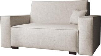 Schlafsofa Sofa Viva Duo II (Farbe: Neve 03)