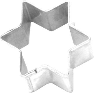Birkmann Mini-Ausstechform Stern, Ausstecher, Plätzchenform, Keks, Plätzchen, Edelstahl, 2. 5 cm, 194885