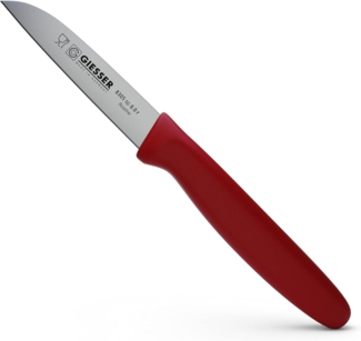 Giesser Messer Gemüsemesser Küchenmesser 8305 sp 8 alle Farben, Küchenmesser gerade Schneide 8 cm, Made in Germany