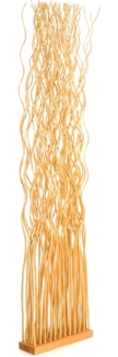 DESIGN DELIGHTS Paravent RAUMTEILER "WAVE", Weidenholz, 170x40cm (HxB), Paravent, Trennwand