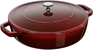 Staub Staub Gusseisen-Schmortopf mit Deckel 28 cm 405115130