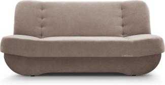 MOEBLO Schlafsofa Pafos, Sofa Kippsofa Klappsofa Click-Clack, Couch Polstermöbel Sitzmöbel Wohnzimmermöbel 2-Sitzer-Sofa Stoffsofa, mit Relaxfunktion