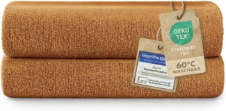 Blumtal Handtücher Premium 2er Set 50x100cm mit Aufhängschlaufen, Frottee (2-St), Frottier Handtücher Set - weich und saugstark, 100% Baumwolle