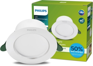 Philips Diamond Cut UltraEffizient Gen. 2 Einbauspot, 125cm, 3000K, 800 Lumen, weiß, Warmweiß
