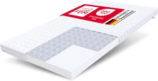 Matratze 80x140 Kaltschaum BABY CARE H2 9 cm Babymatratze Schaum Buchweizen