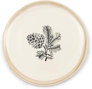 Riviera Maison Speiseteller Dusty Pine Cone Dinner Plate 543640