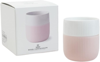 Royal Copenhagen Contrast Becher - Dahlie Fluted