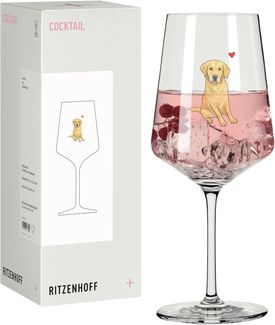 Ritzenhoff Aperitifglas Tierisch Glücklich