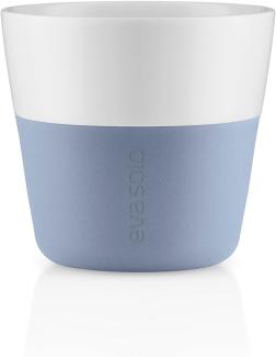 Eva Solo Lungo-Becher Blue Sky, 2er Set, Kaffeebecher, Porzellan / Silikon, 230 ml, 501127