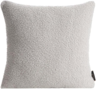 Kissenbezug Bouclee silber 45x45 silber