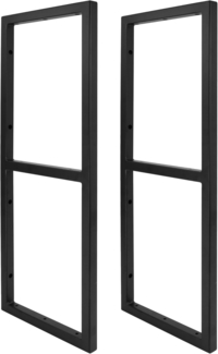 Natural Goods Berlin Wandregalhalter GRÜNAU, Wandregal aus Metall, Wandregalträger für Hängeregale