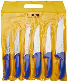 F. DICK Messer-Set Messersatz 6-tlg. ErgoGrip 6 Messer Top Qualität 82562000