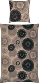 Erwin Müller Bettwäsche Bettwäsche, Biber, 2 teilig, Flanell Ornamente