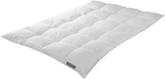 Badenia Bettcomfort Daunendecke Trendline Comfort, 155x220 cm, weiß