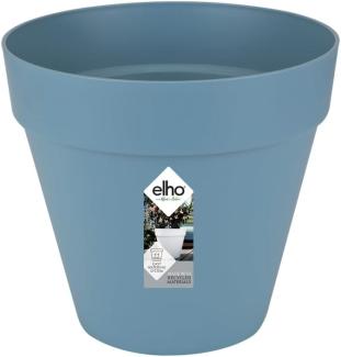 Elho loft urban rund Blumentopf, 30 cm, vintage blau, 29 x 29 x 26. 2 cm