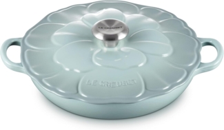 Le Creuset Gourmet-Profitopf Blume 26 cm sea salt