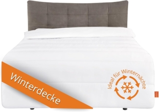 sleepling Microfaserbettdecke Energiespardecke, Füllung: 100% Klimafaser, kuschelwarme Winterdecke, allergikerfreundlich, softe Mikrofaser