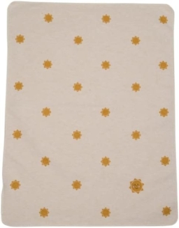 Fussenegger Babydecke "Sonne" inkl. Stick rohweiß