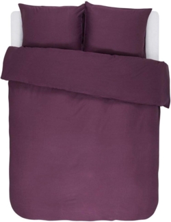 Essenza Minte Burgundy Bettwäsche 135x200 cm + 80x80 cm