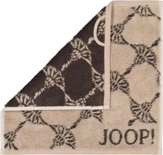 JOOP Frottier Handtücher Cornflower|Seiftuch 30x30 cm| mocca