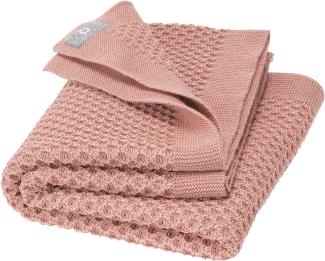 disana Waben-Strickdecke (Farbe: rosé)